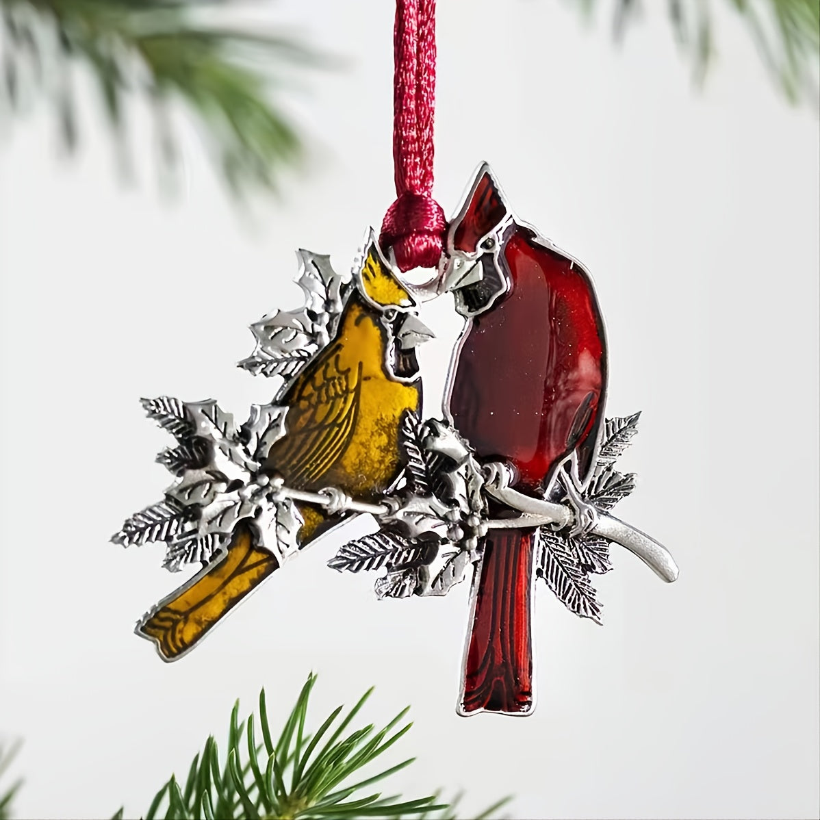 Add a Festive Touch to Your Home with This 1pc Christmas Tree Pendant!